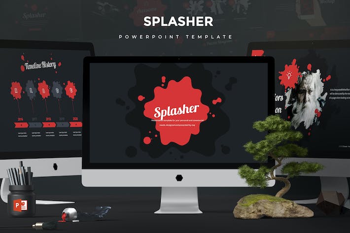 创意艺术风格文化创意项目融资计划书PPT模板 - 顶尖PPT