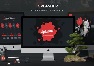 创意艺术风格文化创意项目融资计划书PPT模板 - 顶尖PPT