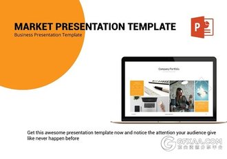 92页数据图形图表商务PPT模板 - 顶尖PPT