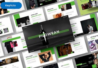 业务合作项目投资商业商务风格keynote模板 - 顶尖PPT