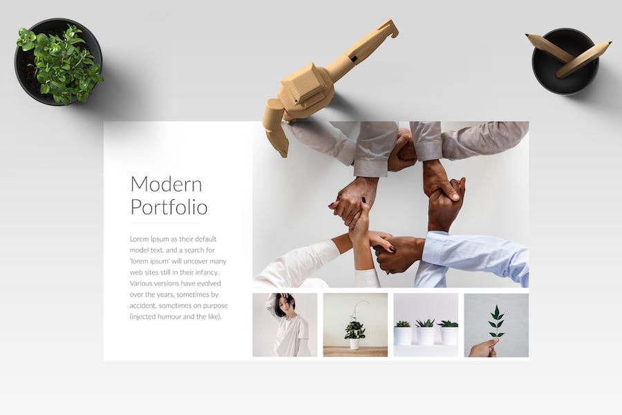 欧美简约风格PPT模板 - 顶尖PPT