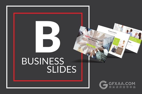 100页精美卡通人物图形商务PPT模板 - 顶尖PPT