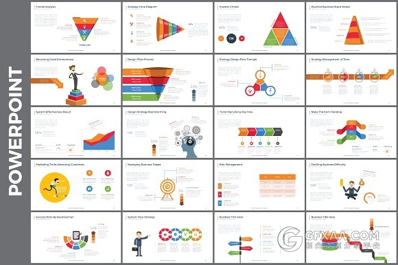 90多页工作总结计划PPT模板 - 顶尖PPT