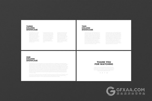 130页简约排版风格PPT模板 - 顶尖PPT