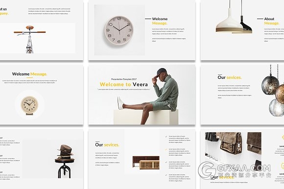 97页产品产品人物介绍PPT模板 - 顶尖PPT