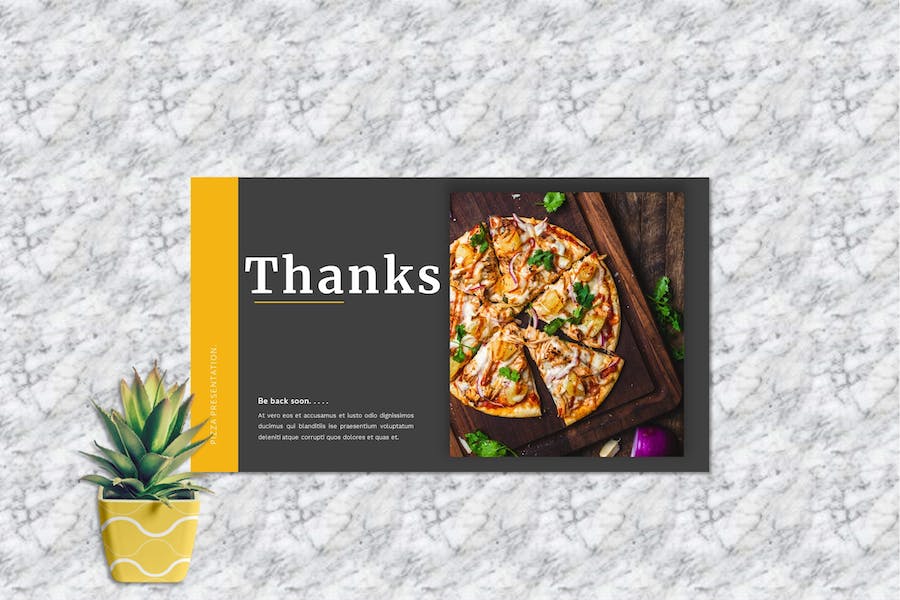 披萨餐饮品牌推广方案PPT模板 - 顶尖PPT