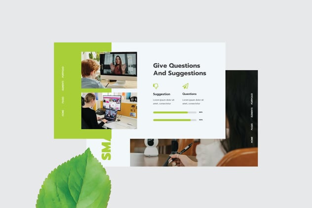 在线课程网络研讨会直播讲座Keynote模板 - 顶尖PPT