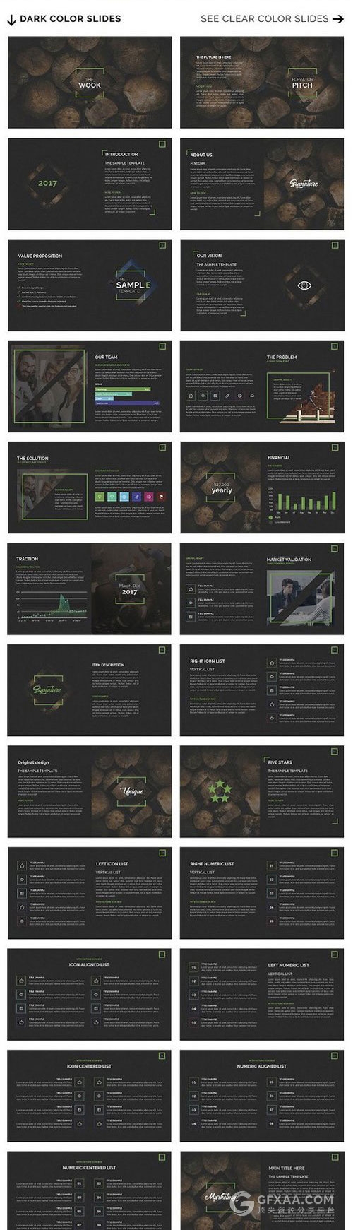 100页高端欧美商务PPT模板 - 顶尖PPT