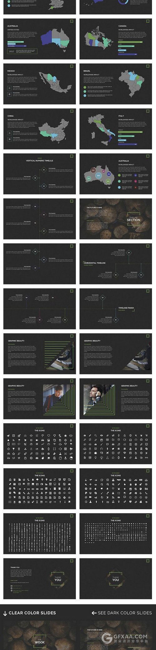 100页高端欧美商务PPT模板 - 顶尖PPT