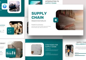 供应链展示介绍keynote模板 - 顶尖PPT