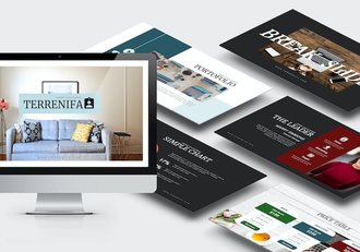 多功能商业融资计划书Keynote模板 - 顶尖PPT