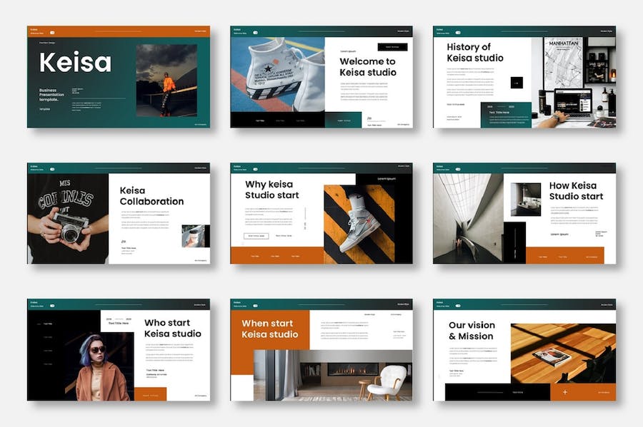 企业宣传介绍商务通用PPT模板 - 顶尖PPT