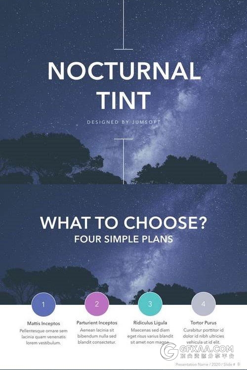 欧美简约时尚风格keynote模板 - 顶尖PPT