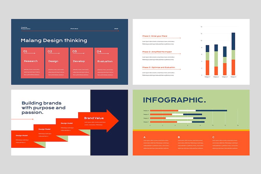 创意设计代理服务方案Keynote模板 - 顶尖PPT