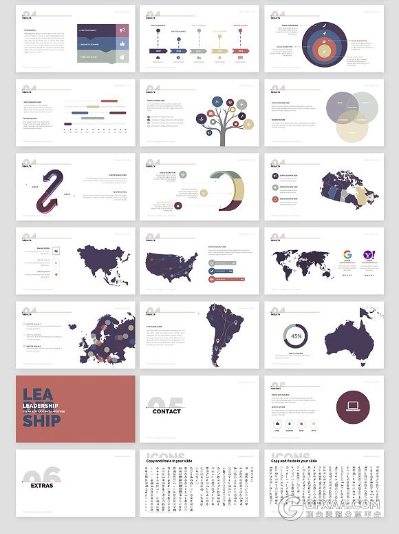 60页简约大气商务keynote模板 - 顶尖PPT