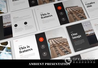 82页简约文艺风格PPT模板 - 顶尖PPT