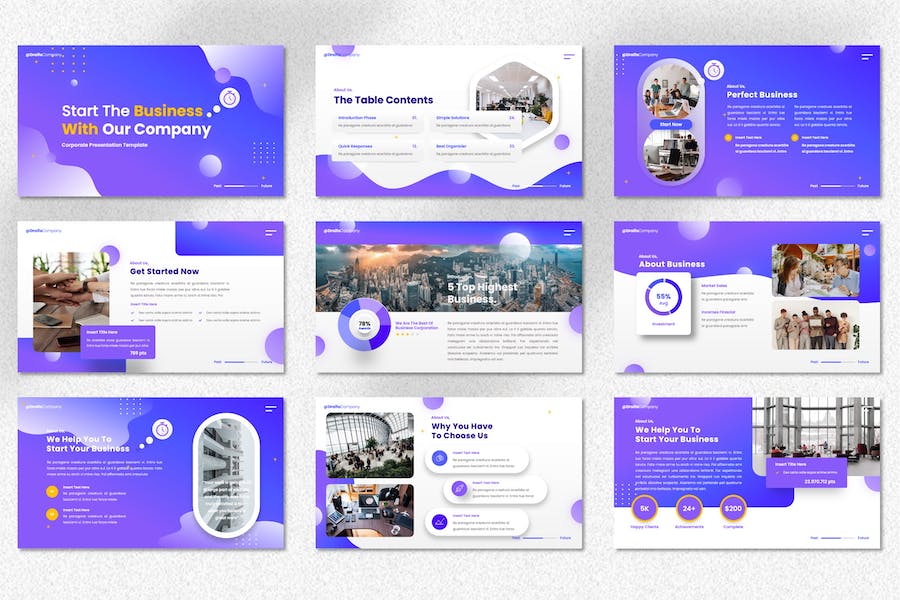 企业宣传介绍PPT模板 - 顶尖PPT