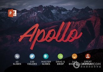 65页红色边框商务风格PPT模板 - 顶尖PPT