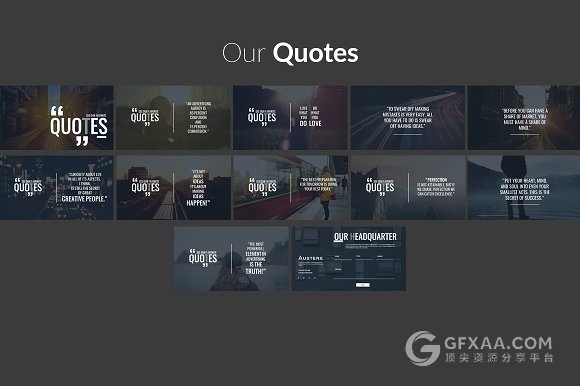 194页10种色彩模板简约大气PPT模板 - 顶尖PPT