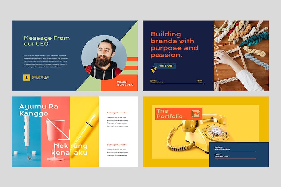 创意设计代理服务方案Keynote模板 - 顶尖PPT