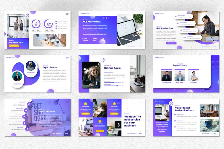 企业宣传介绍PPT模板 - 顶尖PPT