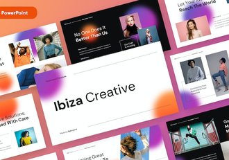 创意机构品牌形象PPT模板 - 顶尖PPT