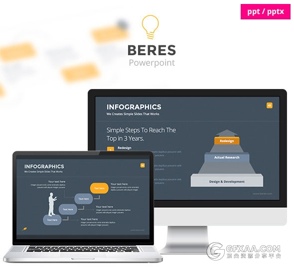 100多页欧美商务风格多用途PPT模板 - 顶尖PPT