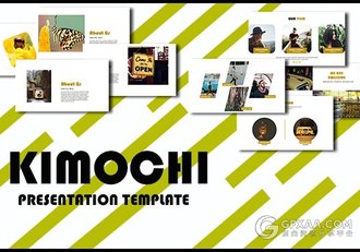 33页极简风格keynote模板 - 顶尖PPT