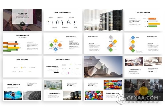 165页商务年终工作总结分析keynote模板 - 顶尖PPT