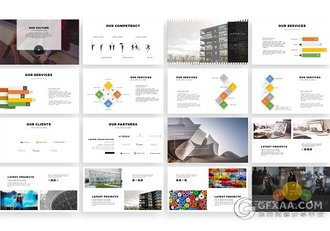 165页商务年终工作总结分析keynote模板 - 顶尖PPT