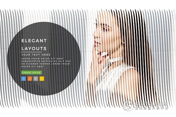 103页羽毛剪影图片文艺风格keynote模板 - 顶尖PPT