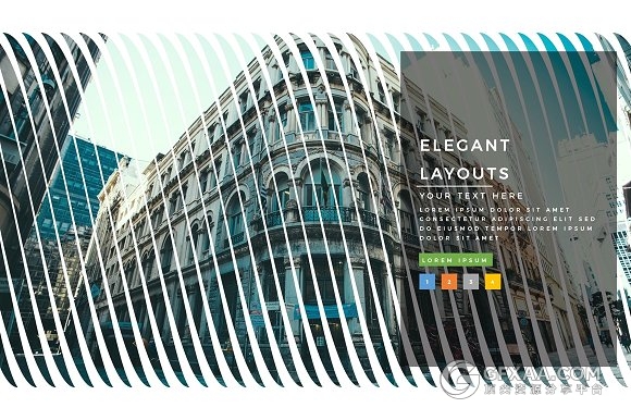 103页羽毛剪影图片文艺风格keynote模板 - 顶尖PPT