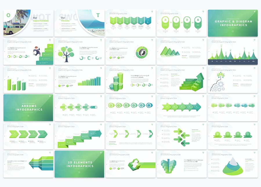 大气旅游景点展示旅游数据分析营销计划通用PPT模板 - 顶尖PPT