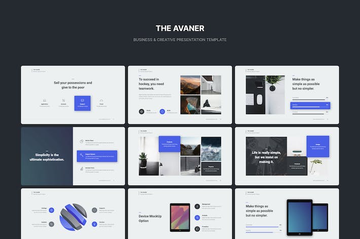 业务分析汇报keynote模板 - 顶尖PPT