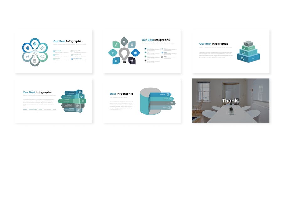 创意商业融资计划Keynote模板 - 顶尖PPT