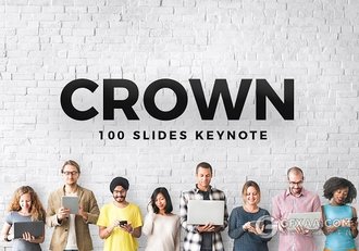 100简约大气风格keynote多用途模板 - 顶尖PPT