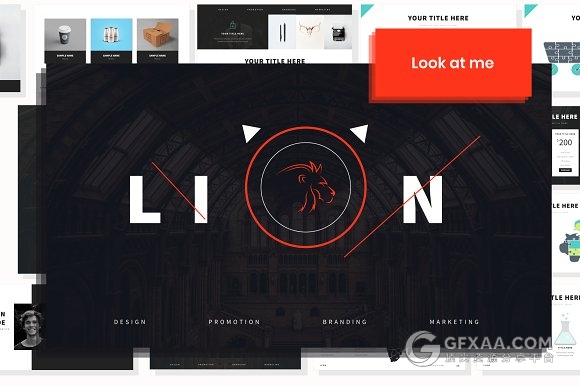 143页创意线条组合新年总结PPT模板 - 顶尖PPT