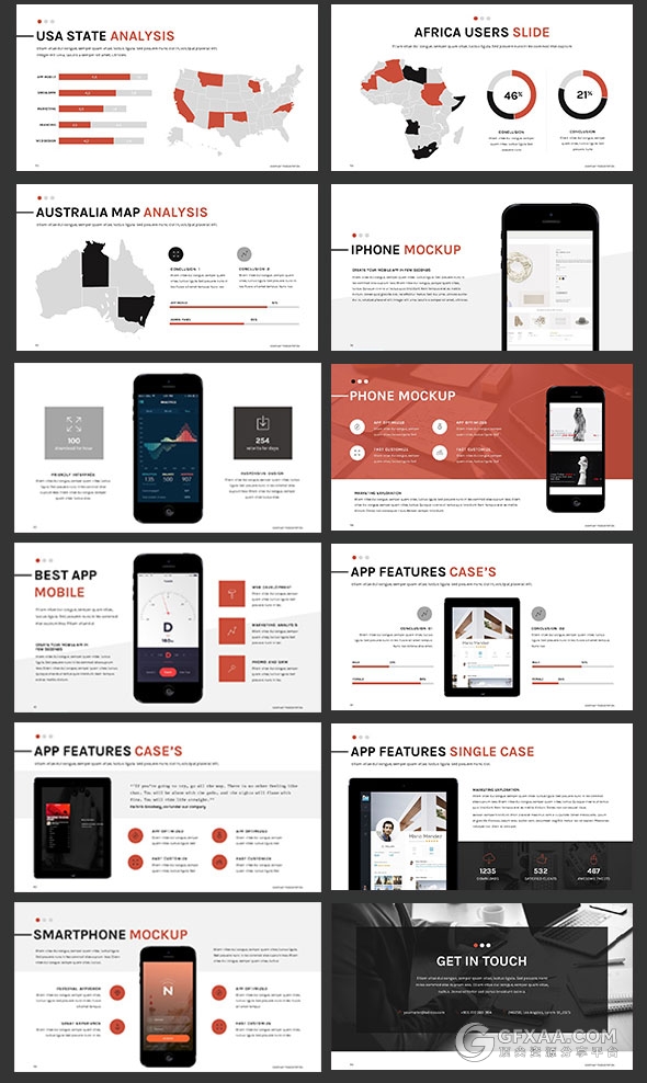 64页简约大气文艺风格PPT模板 - 顶尖PPT