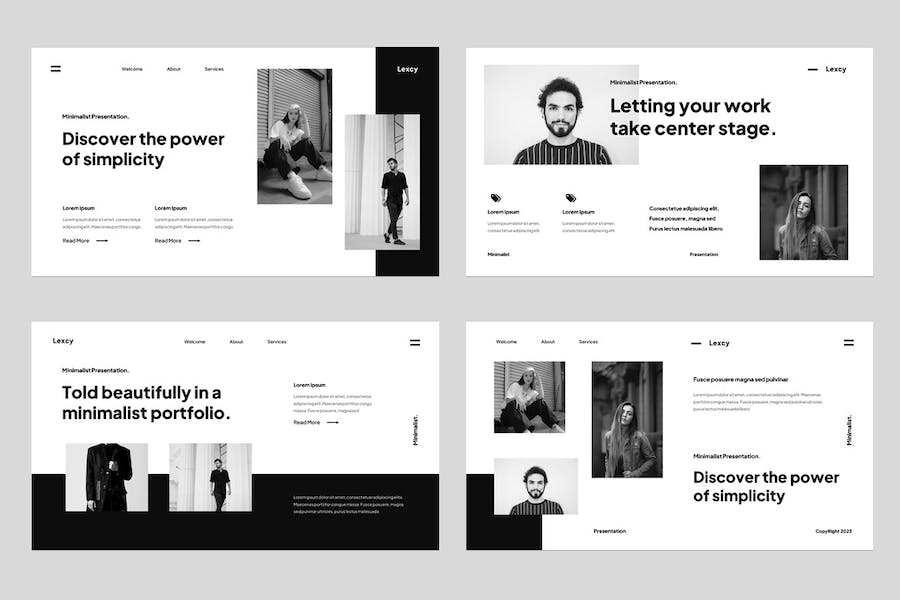 极简投资融资讲述展示方案Keynote模板 - 顶尖PPT