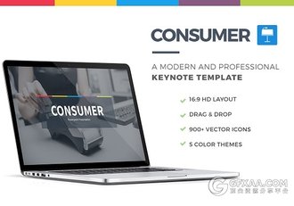 63页欧美商务年终报告总结keynote模板 - 顶尖PPT