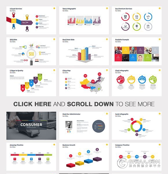 63页欧美商务年终报告总结keynote模板 - 顶尖PPT