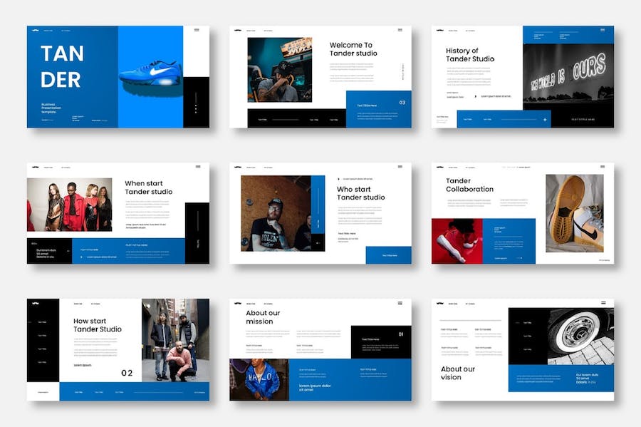 商业企业合作洽谈项目介绍Keynote模板 - 顶尖PPT