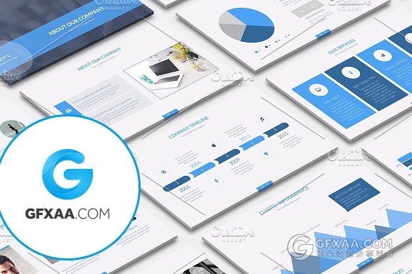 50页欧美风格2018新年计划keynote模板 - 顶尖PPT