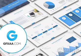 50页欧美风格2018新年计划keynote模板 - 顶尖PPT