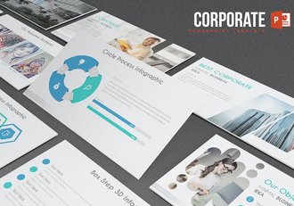 企业公司年度报告总结PPT模板 - 顶尖PPT