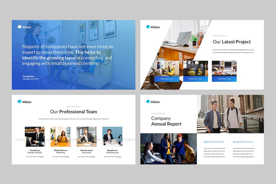 公司简介企业宣传展示Keynote模板 - 顶尖PPT