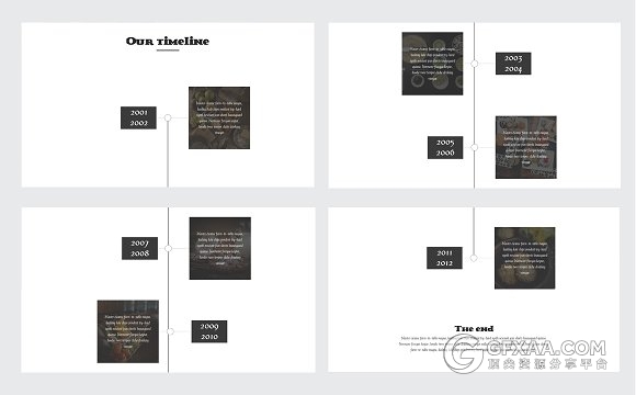 西式美食介绍极简风格keynote模板 - 顶尖PPT