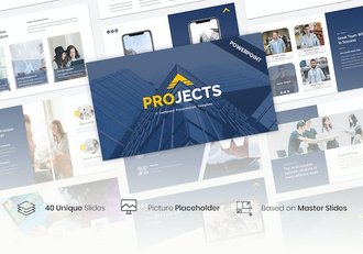 IT 公司项目成果演示文稿PPT模板 - 顶尖PPT