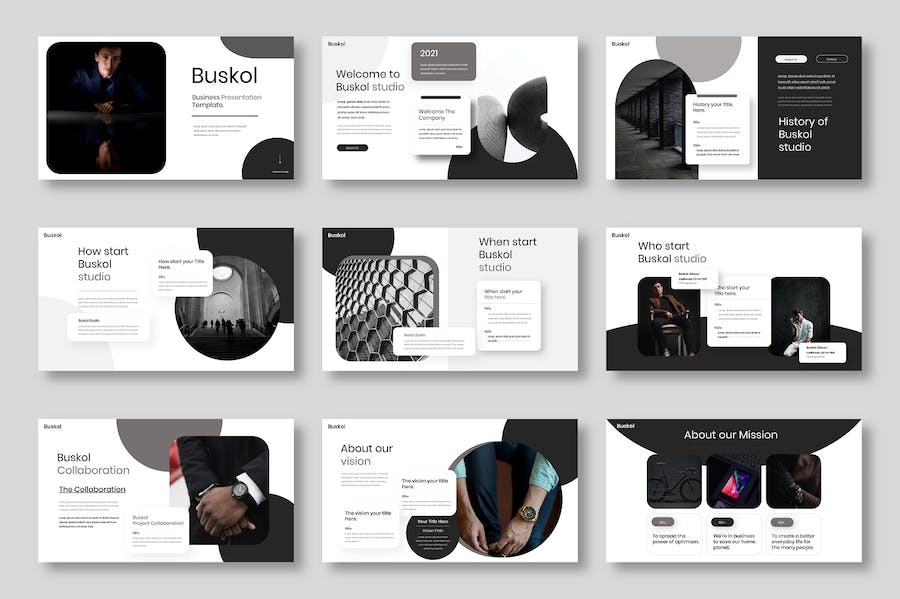 商务项目演讲方案创业融资计划Keynote模板 - 顶尖PPT