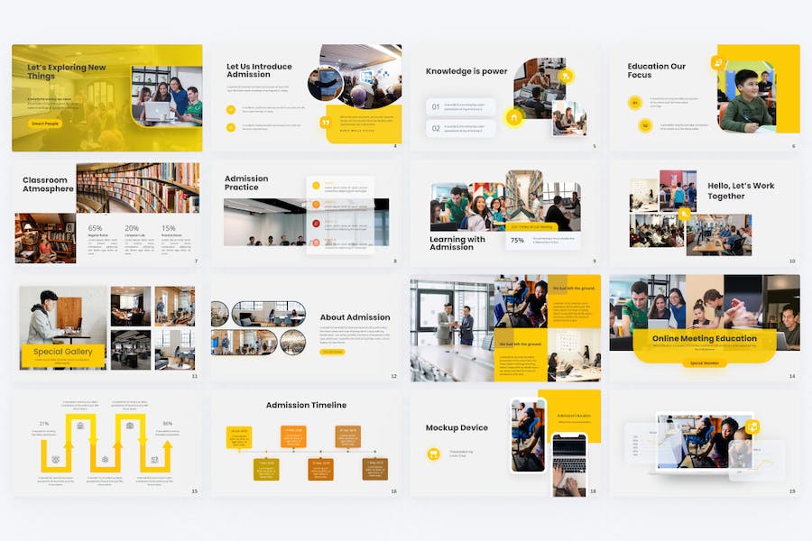 现代化教育教学主题keynote模板 - 顶尖PPT